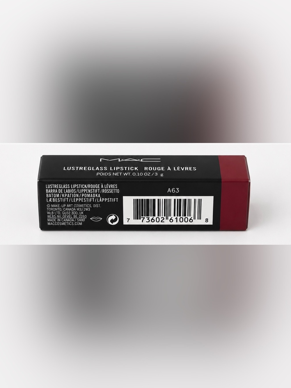 MAC Cosmetics Matte Lipstick — 688 Go Retro (Deep Wine Red) - Picture 2 of 3